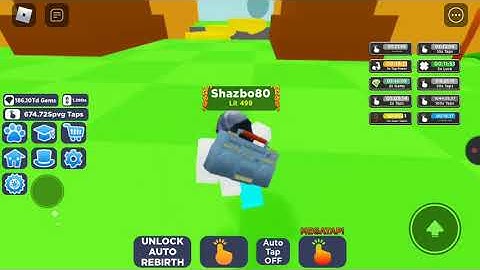 1 QA SR tokens in tapping simulator