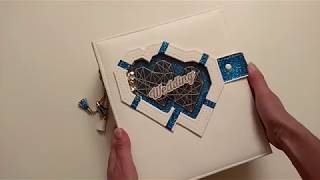 Свадебный альбом поп ап// Wedding album pop-up/Скрапбукинг/Scrapbooking Свадебный альбом поп ап// Wedding album pop-up/Скрапбукинг/Scrapbooking