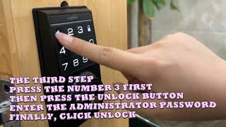 how does arpha smart lock D100 connect bluetooth