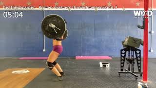 Prvn masters throwdown WOD 3