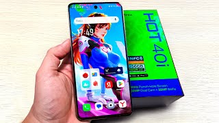 ВЗЯЛ ТОПОВЫЙ INFINIX HOT 40i и ОБАЛДЕЛ!😱 ФАРШ за 10000р 16\256Gb, 90Hz, 8 ядер, 50mp+32mp