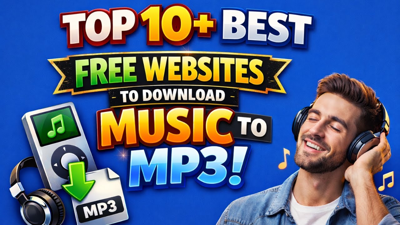 Top 12 Best Free Music Download Sites in 2026 | Free Music Management Websites | MP3 Downloader