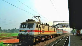 PUSH PULL OPERATION - HOWRAH RAJDHANI | SPECIAL RAJDHANI EXPRESS RDSO PUSH PULL TRIAL | IR 🇮🇳 🇮🇳