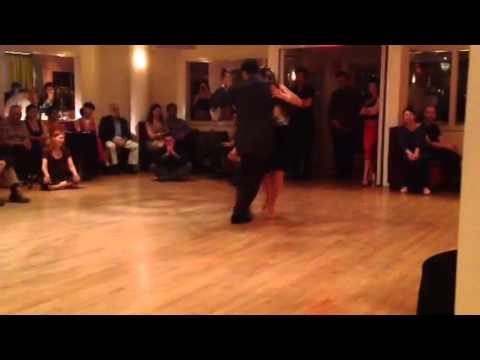 Virginia Pandolfi y Andres Bravo at "La Tangueria" NYC 2/3