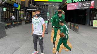 Pt one of my first Celtics game ever