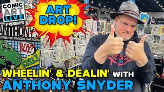 Wheeling and Comic Art Dealing with Anthony Snyder
On Wednesday, July 1st at 9pm EST well be hanging out with Anthony and Sharon Snyder, looking at new art for sale before it hits his website. Also, if you have an offer youd like to make from art on his website https://www.anthonyscomicbookart.com please email artroom@anthonysnyder.com with links to the artworks youd like to make an offer on, and the price youre offering!
Open a free account on Comic Art Fans and join 50K friends discovering original comic art daily.
https://www.comicartfans.com
Download the free CAF app
Apple Store https://apps.apple.com/us/app/comic-art-fans/id6475610545
Google Play https://play.google.com/store/apps/details?id=com.comicartfans.maui
Sign up for our CAF Newsletters for Streaming Schedules and news
https://bit.ly/cafnewsletters
Connect with us:
Instagram https://www.instagram.com/comicartfans
Facebook https://www.facebook.com/comicartfans
Twitter https://twitter.com/comicartfans
TikTok https://www.tiktok.com/@comic.art.fans
Events:
Comic Art LIVE (CAL) https://www.comicartfans.com/comicartlive.asp
Original Art Expo (OAX) https://www.oax.art/
Indie Comics Creator Con (IC3) https://www.ic3.art
Comic Art Fans merchandise
https://www.teepublic.com/user/comicartlive Wheeling and Comic Art Dealing with Anthony Snyder