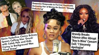 Britney Spears EXPOSED By Ex?! Saweetie's YACHTING Exposed and Brandy STORMS OUT Of Her OWN Concert