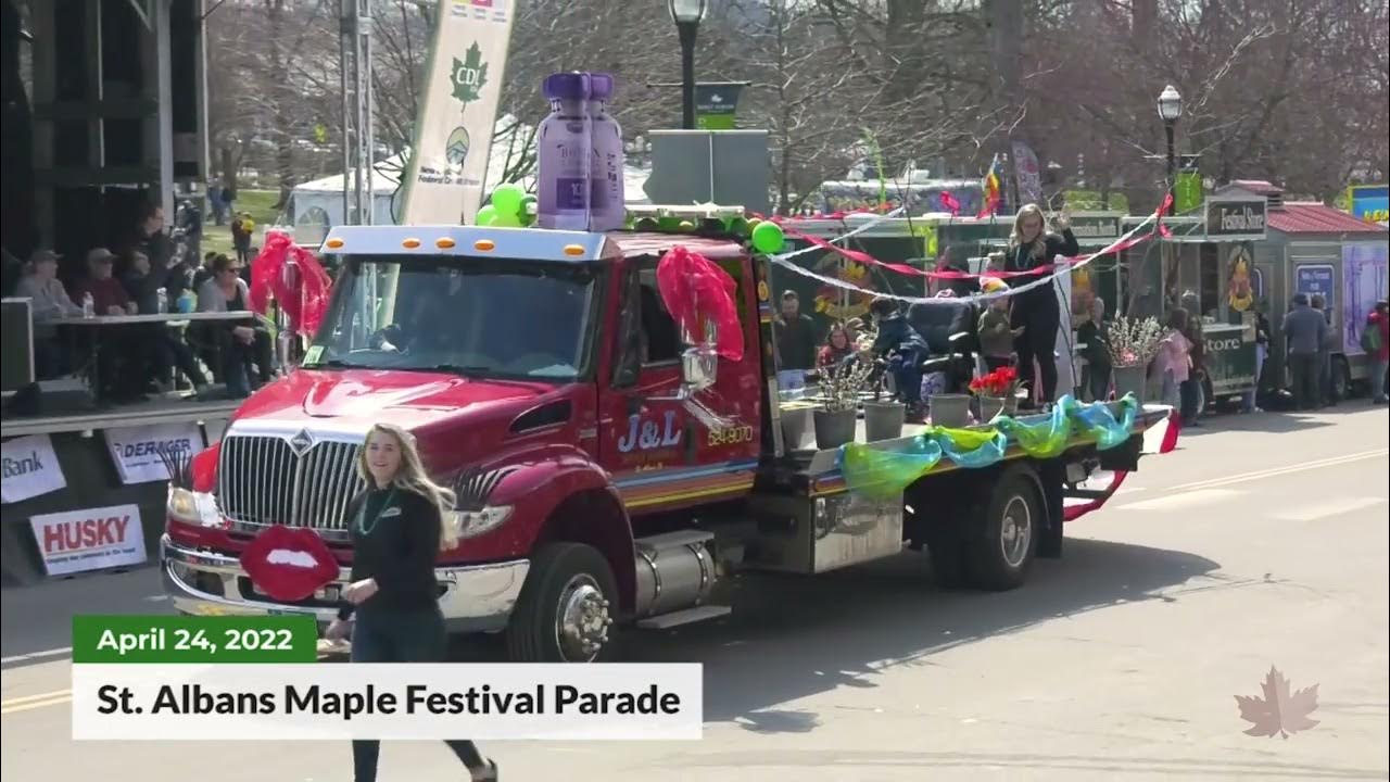 St. Albans Maple Festival Parade 04/24/2022 YouTube