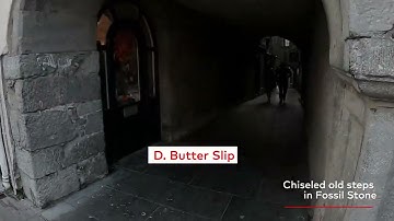 Kilkenny City Map - Kilkenny Limestone and Fossil Stone