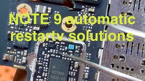 Redmi Note 9 Automatically Restart Problem solutions step by step instructions 