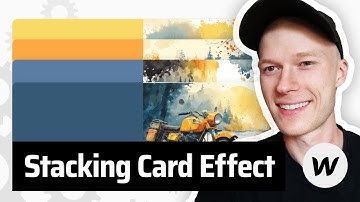 Stacking Card Effect in Webflow (Tutorial)