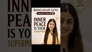 Bhagavad Gita 2.50 | The Secret Power of Inner Peace | Krishna Wisdom |