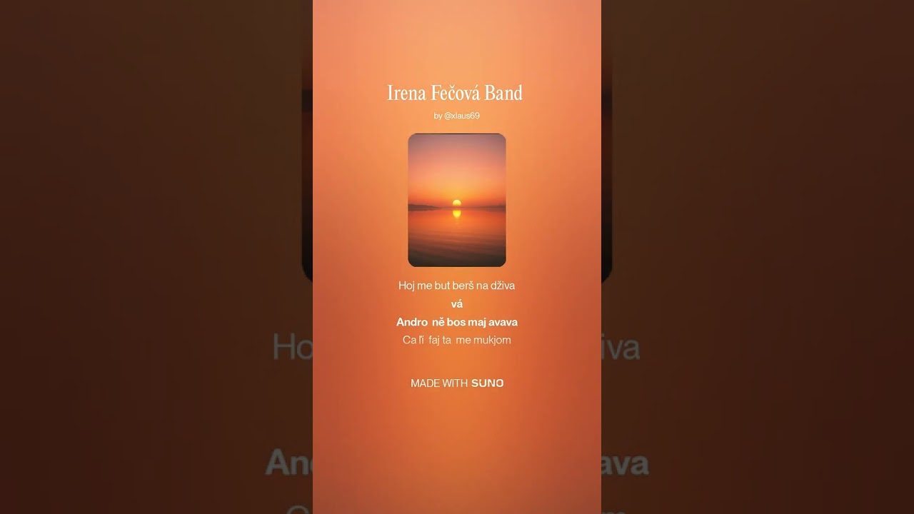 Irena Fecova Band cover dj numero ai  Pises na prani o Tessy