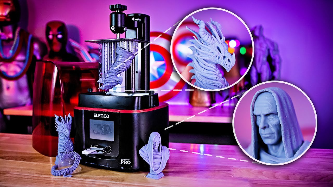 ELEGOO Mars 3 Pro 4K Resin 3D Printer – ELEGOO Official