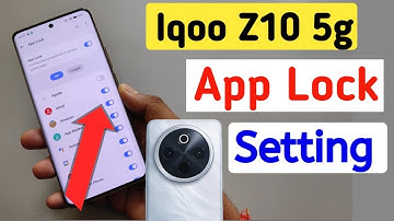 How to lock apps in Iqoo z10 5g/ Iqoo z10 5g me app lock kaise kare/app lock setting