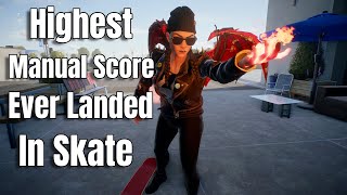 Skate 4 World Record: Highest Manual Score Ever Landed
@skate
#easkate
My Twitch - https://www.twitch.tv/y3luke
Skate 3 WR Site - https://skaterecords.weebly.com/ Skate 4 World Record: Highest Manual Score Ever Landed