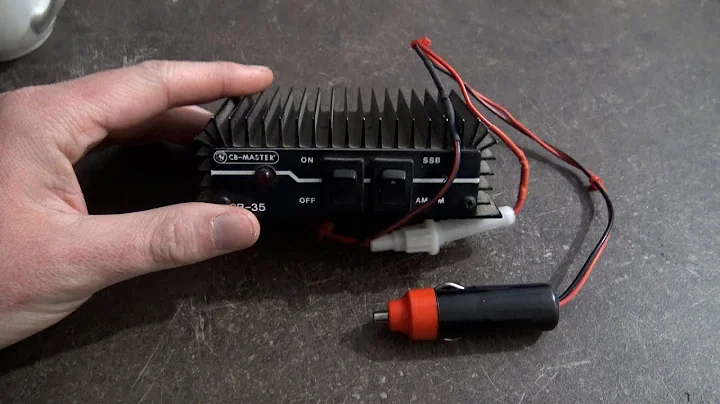 CB Radio Boots Wire Modification