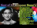 Best Of Raj Kapoor Song's|Old Mp3 Songs|Evergreen Hit Songs|