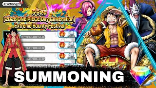SUMMONING ON LUFFY FUTURE KING OF THE PIRATES UNBELIEVABLE LUCK! | ONE PIECE BOUNTY RUSH screenshot 1