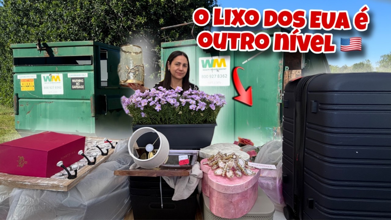 O lixo dos Estados Unidos é outro nível!🇺🇸