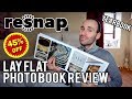 ReSnap Lay Flat Photo Book - Review + 45% off
