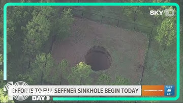 Efforts to fill Seffner sinkhole set to start Monday