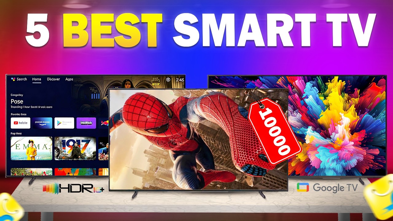 [TOP 5] Best Smart TV Under ₹10000 | Best 32-Inch Smart Google TV Under ₹10000 in India (2026) 🔥