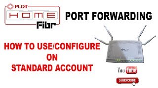 PLDT Fibr port forwarding  - Updated