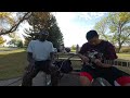 Vr180 airshom  hangout at park with squier guitar