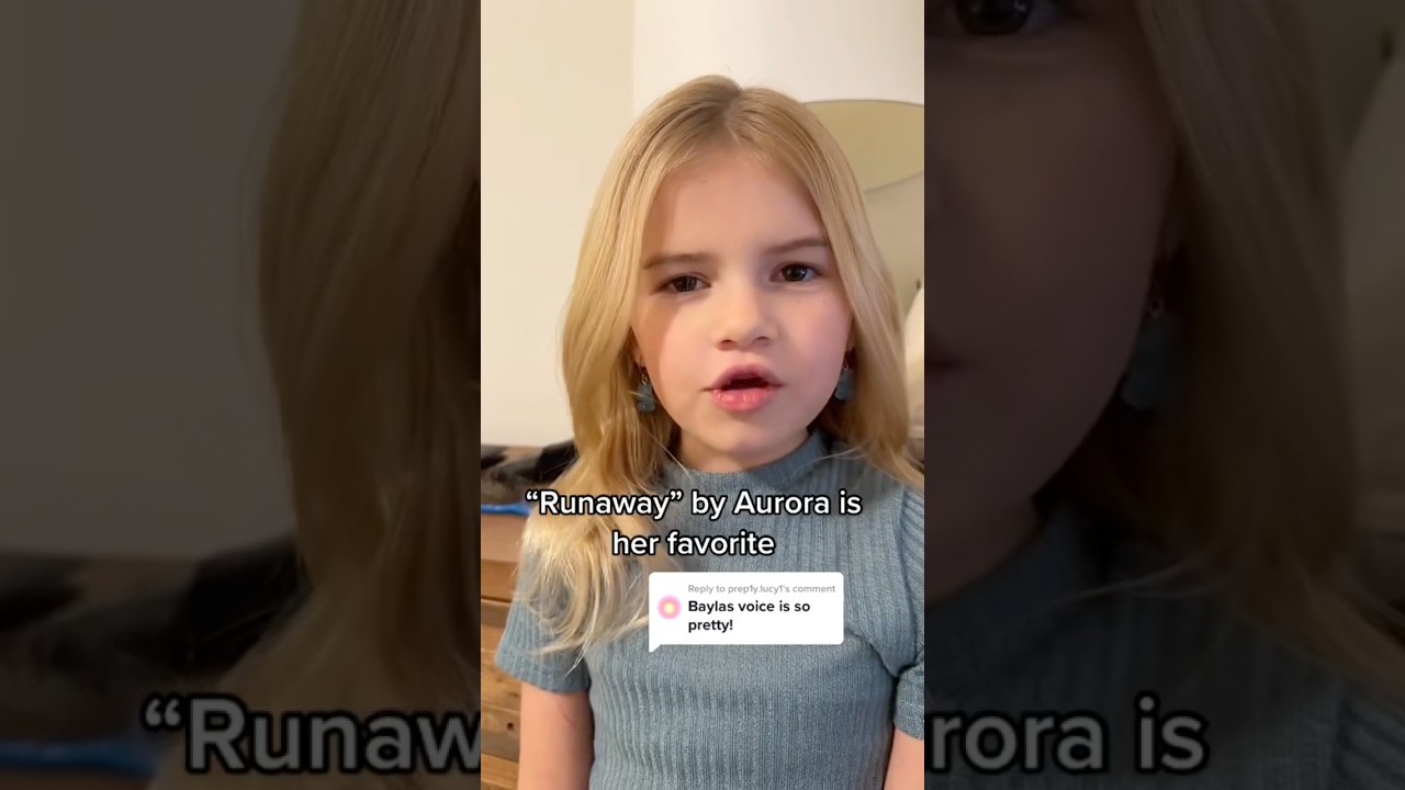 Baylaa singing Runaway by  