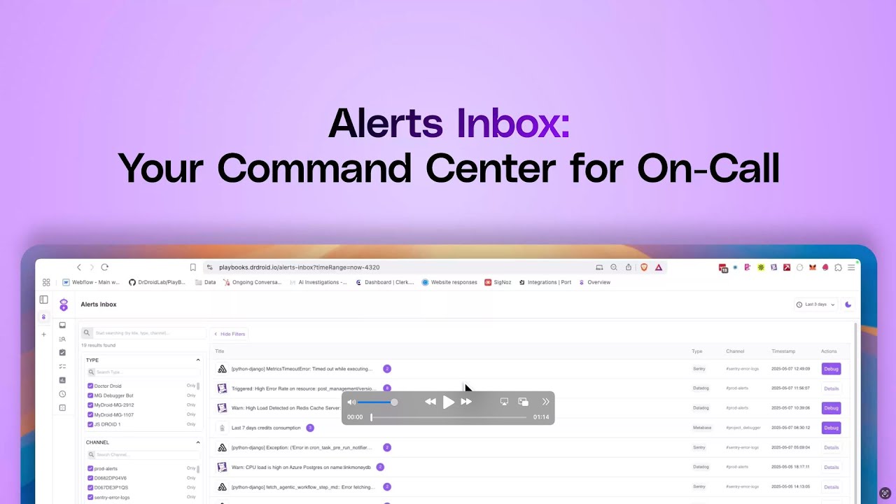 Alerts Inbox: Your Command Center for On-Call - YouTube