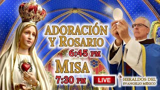 ⚜️?ADORACIÓN ROSARIO Y MISA DE HOY 16-01-2021 Heraldos del Evangelio?