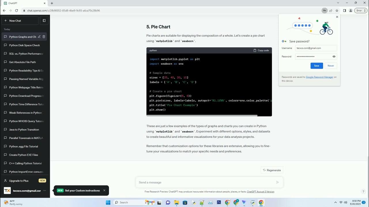 Pretty graphs and charts in Python - YouTube