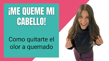 ¿A qué huele el pelo quemado?