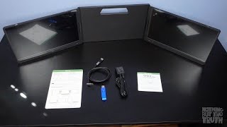 AWESOME Triple Portable Monitor BY QQH #pc #computer #monitor