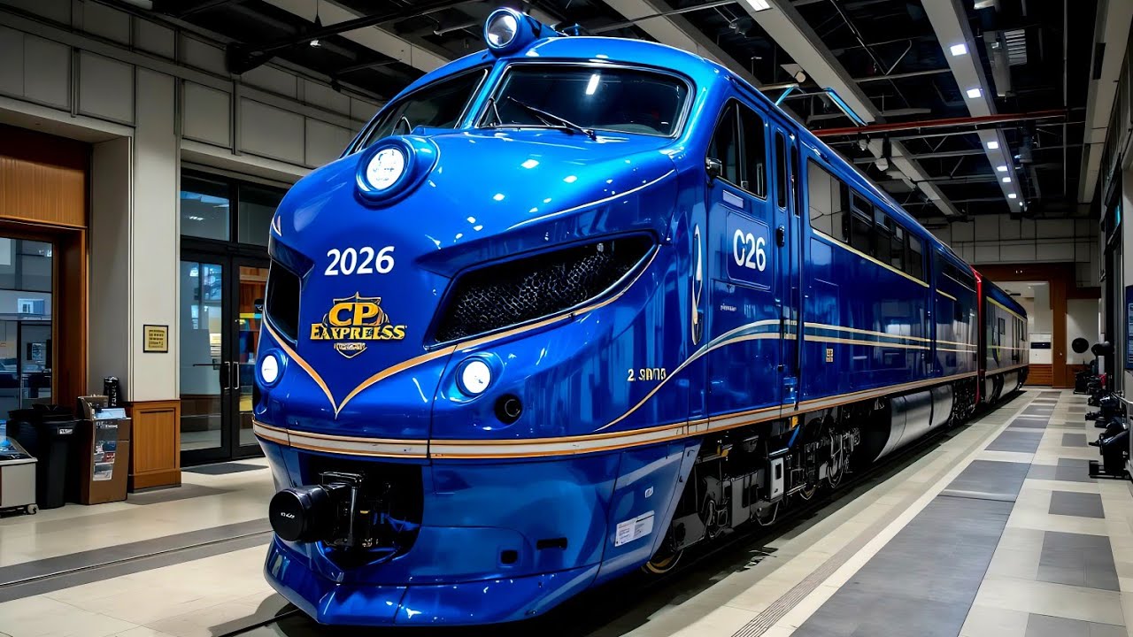 🚆 2026 CP Banff Express – Самый Роскошный Поезд Будущего! Мощь ...