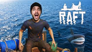The giant shark destroyed my raft?! screenshot 2