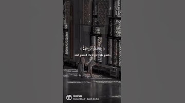 قل للمؤمنين يغضوا من أبصارهم ويحفظوا فروجهم ذلك أزكى لهم إن الله خبير بما يصنعون سورة النور