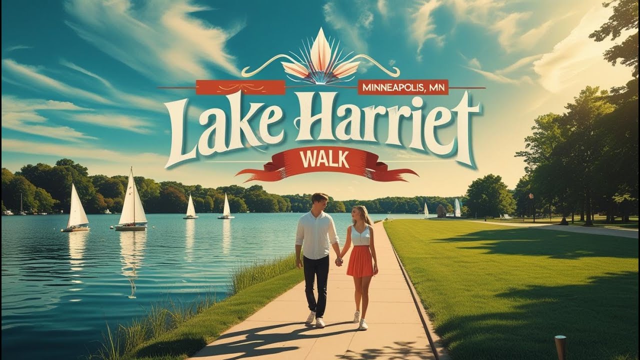 Lake Harriet Walk In Uptown Minneapolis, MN ASMR Relax Study