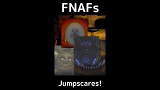 FNAF1～4＋fangames Jumpscares!!!!  #fnaf #shorts # Resimi