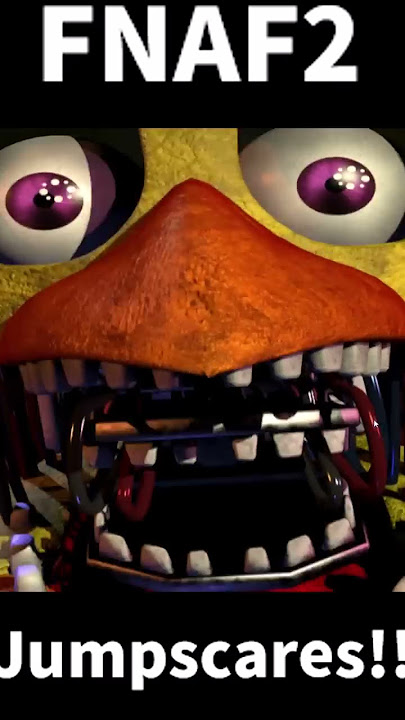 FNAF1～4＋fangames Jumpscares!!!!  #fnaf #shorts #