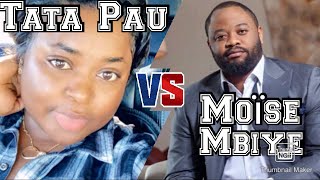 Tata Pau clash Moïse Mbiye après son live facebook: 