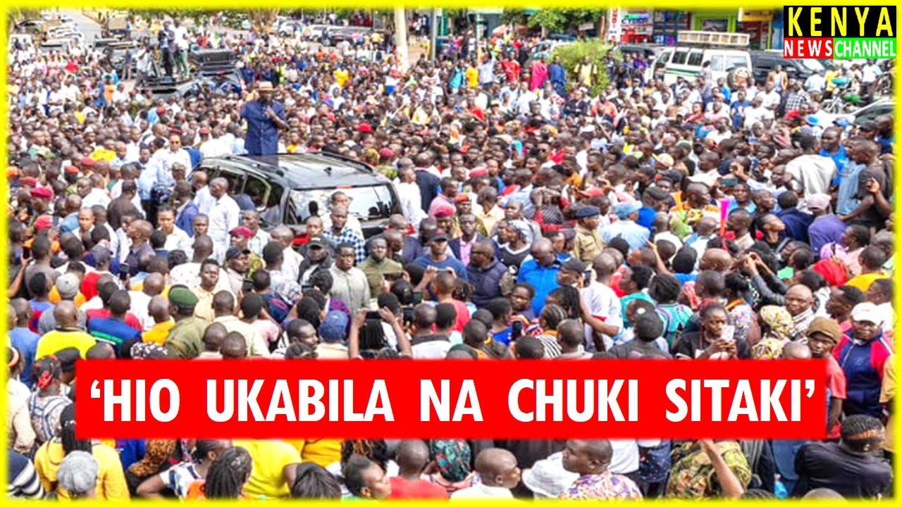 Ruto ANGRY speech today after Crowd BLOCKED him at Shinyalu Kakamega - See what he told Gachagua