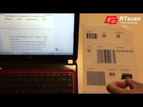 RT203 Mini Barcode Scanner Module Read QR Code DatamatrixPDF417 Aztec