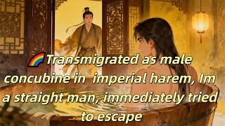 Transmigrated as male concubine in imperial harem Im a straight man immediately tried to escape
