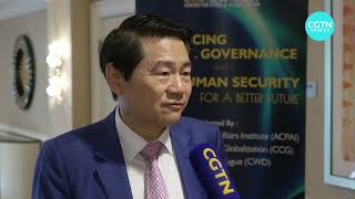 CCG President Huiyao Wang: human security trumps regional and national security