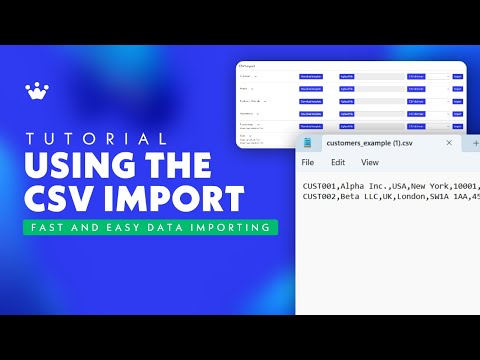 Using the CSV import tool in SkyPlanner
