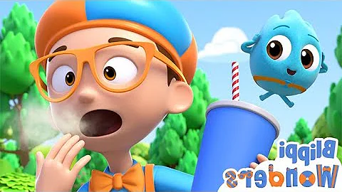 NEW! Blippi Learns Why We Burp! | Blippi Wonders Educational Videos for Kids Kids Cartoon | Funny