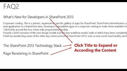 SharePoint 2013/2016 change List Appearance  to Accordion and Expand