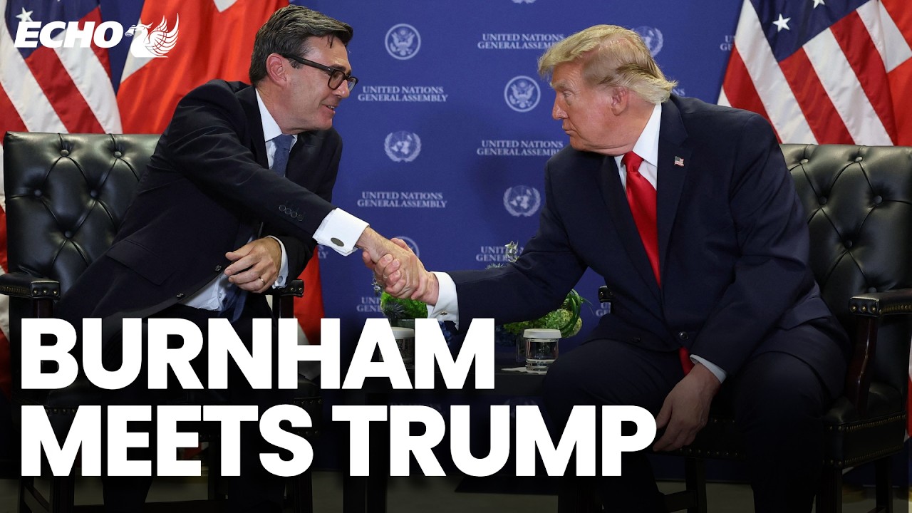 'A natural BUSINESSMAN' | Trump says he can do 'BUSINESS' with Burnham in first 
